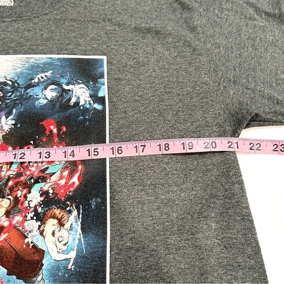 Demon Slayer The Movie Mugen Train Anime Manga Black Graphic T-shirt - Picture 5 of 7